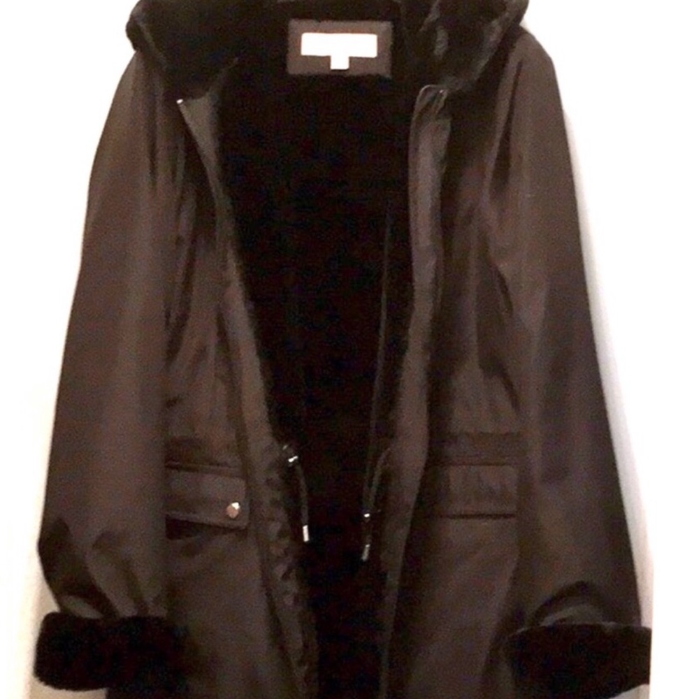 NWOT Andrew Marc Hooded Coat
